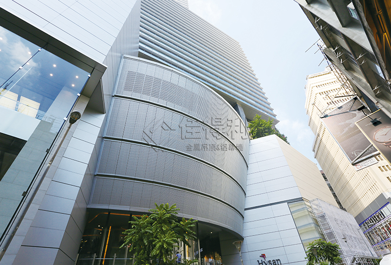 Aluminum veneer curtain wall (5)