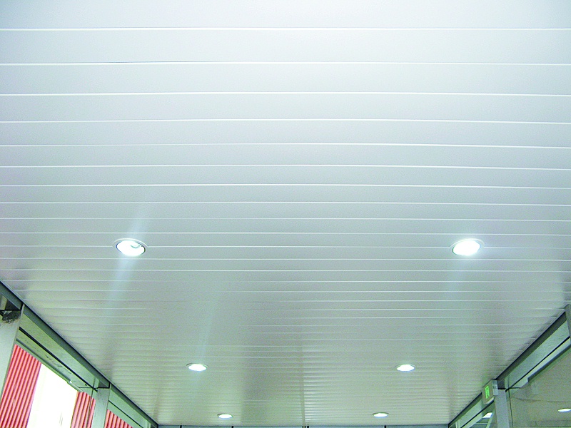 Aluminum strip buckle ceiling 7