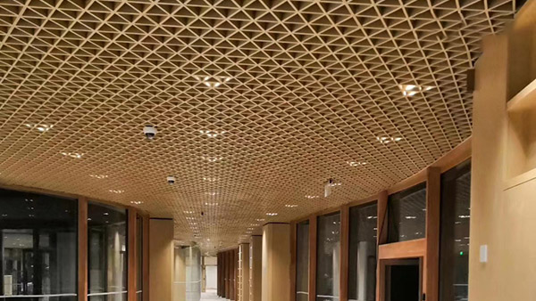 充满艺术感的室内Aluminum gusset ceiling | aluminum square ceiling | aluminum grille ceiling | aluminum gusset ceiling | aluminum veneer curtain wall manufacturer-Foshan kaimai ceiling curtain wall-page 23