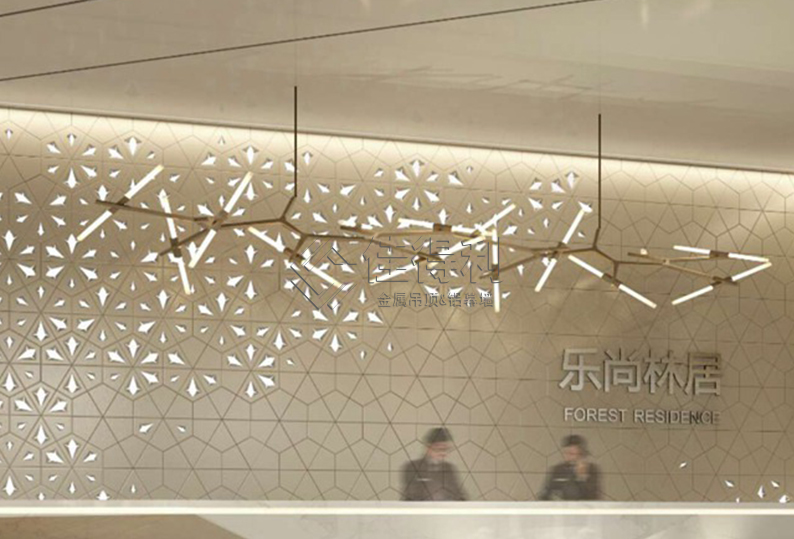 Aluminum veneer curtain wall (20)