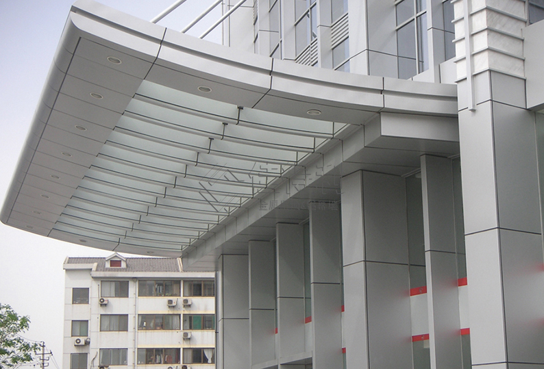 Aluminum veneer curtain wall (9)