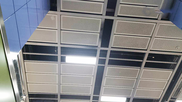 Kaimai building materials hand in hand to teach you the installation method of aluminum hook board ceiling ceiling in hospital engineering