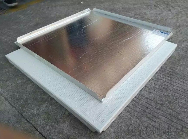 Aluminum mineral wool composite board 2