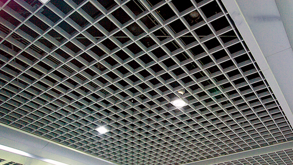 What are the commonly used aluminum grille specifications and sizes on the market