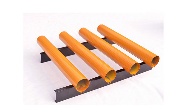 O-type aluminum round tube ceiling