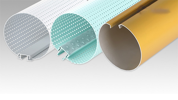 O-type aluminum round tube ceiling