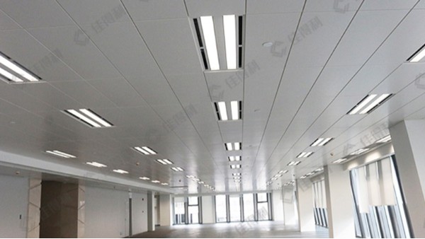 5A办公写字楼吸音吊顶选长条形高边Aluminum gusset ceiling | aluminum square ceiling | aluminum grille ceiling | aluminum gusset ceiling | aluminum veneer curtain wall manufacturer-Foshan kaimai ceiling curtain wall-page 103