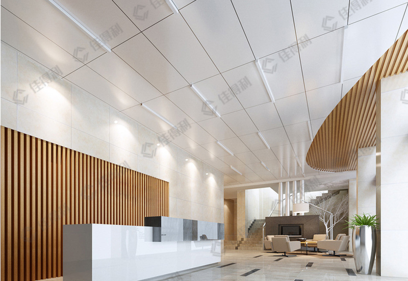 Aluminum gusset ceiling 4