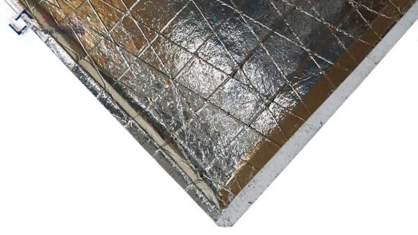 Punched aluminum mineral wool sound-absorbing board