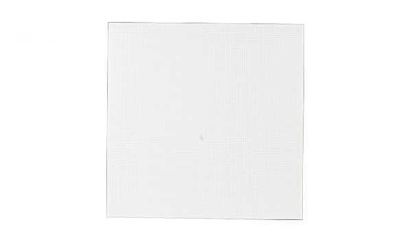 Meeting room aluminum gusset ceiling