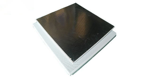 Aluminum mineral wool composite board (open frame)