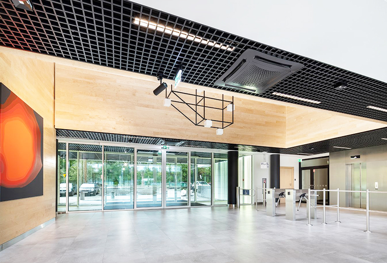 Aluminum grille ceiling 42