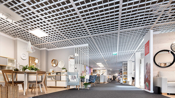 可以使你工程节省20%损耗的Aluminum gusset ceiling | aluminum square ceiling | aluminum grille ceiling | aluminum gusset ceiling | aluminum veneer curtain wall manufacturer-Foshan kaimai ceiling curtain wall-page 98天花