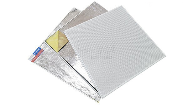 600*600 punching aluminum glass fiber composite board