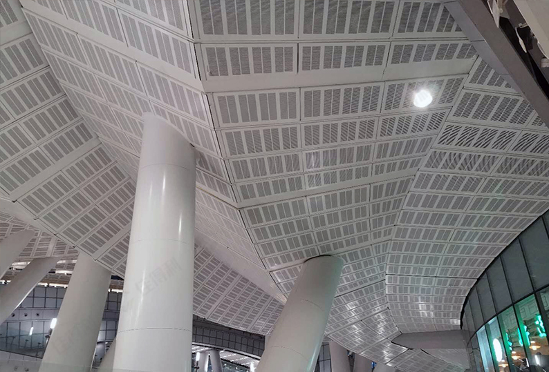 Aluminum gusset ceiling (11)