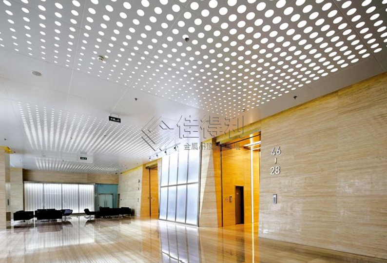 Aluminum veneer curtain wall 16