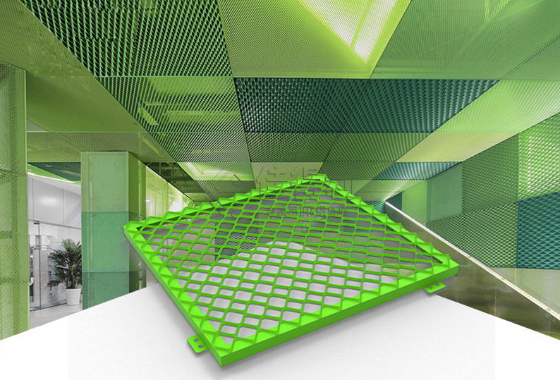 Aluminum veneer curtain wall 22