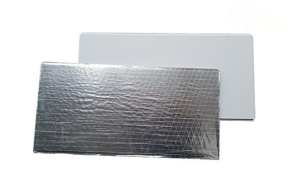 Punched aluminum mineral wool sound-absorbing board