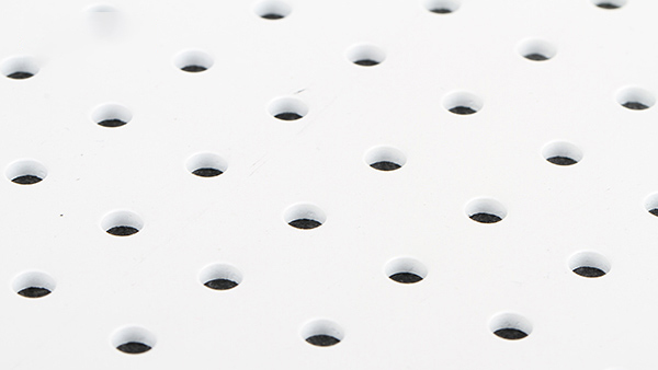 Punched aluminum veneer