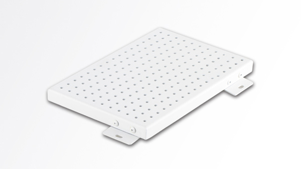Punched aluminum veneer