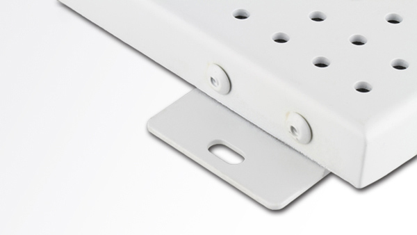 Punched aluminum veneer