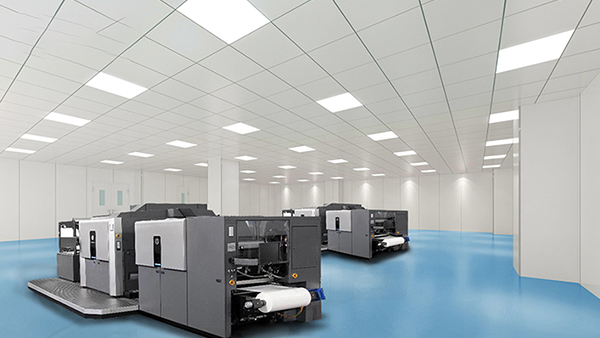 Aluminum gusset ceiling