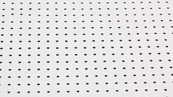Microporous aluminum gusset plate