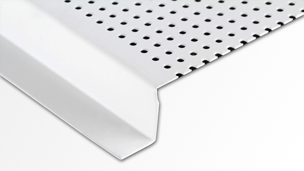 H-shaped aluminum strip buckle