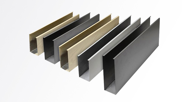 U-shaped aluminum square ceiling
