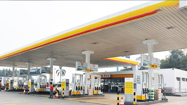 Characteristics of aluminum strip gusset plate C- type windproof strip buckle for gas station ceiling