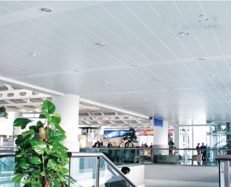 Windproof aluminum strip buckle S-shaped aluminum strip gusset ceiling