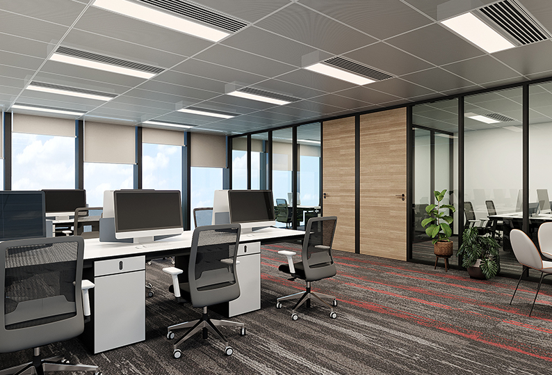 Aluminum gusset ceiling-(53)