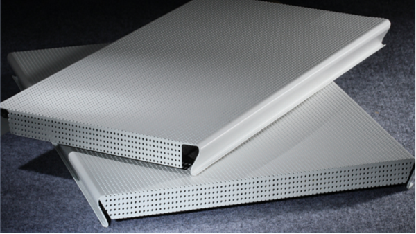 Outdoor gas stations use windproof aluminum buckle ceiling for everything.
