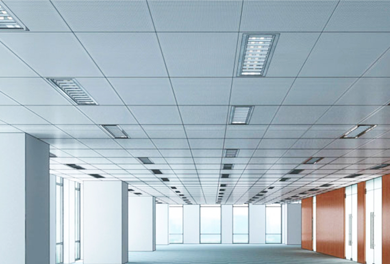 Aluminum gusset ceiling (20)
