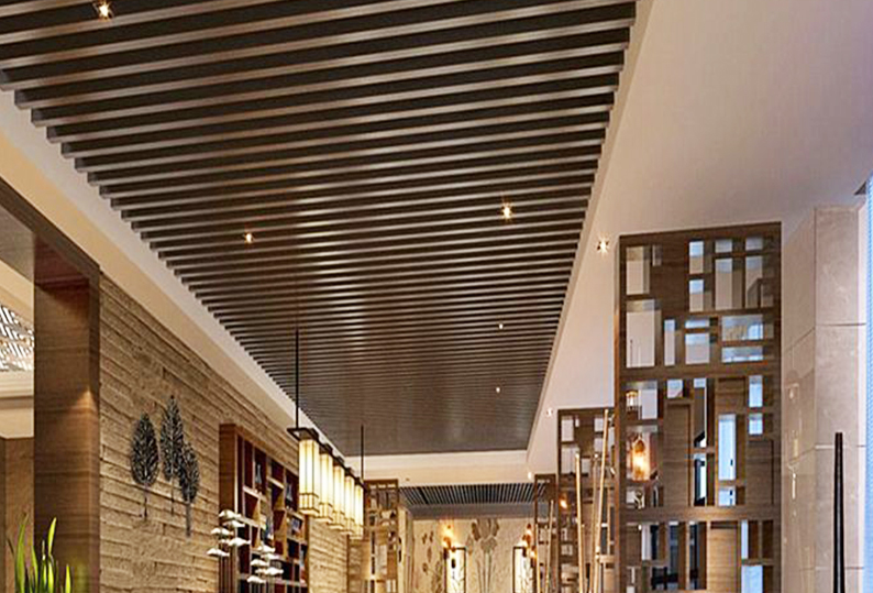 Aluminum square ceiling -55