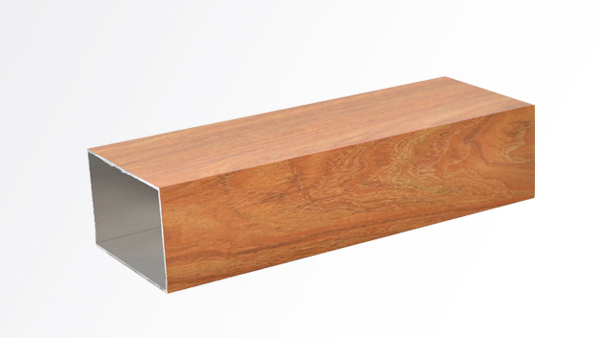 Wood grain profile aluminum square ceiling